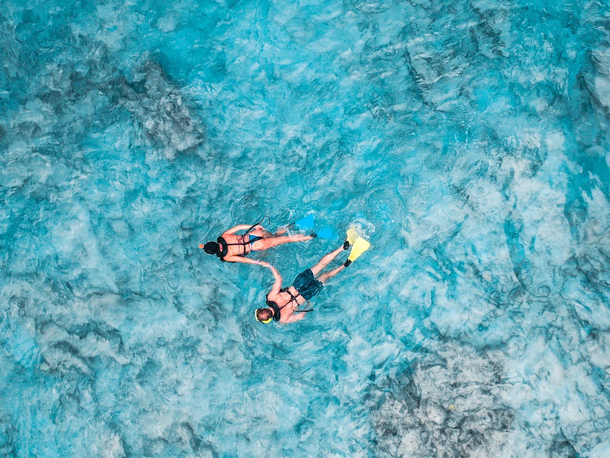 a man riding a wave pool