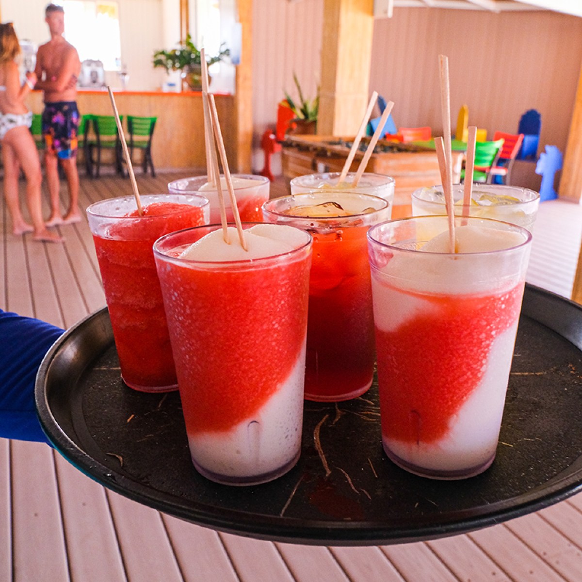 Drinks at De Palm Island